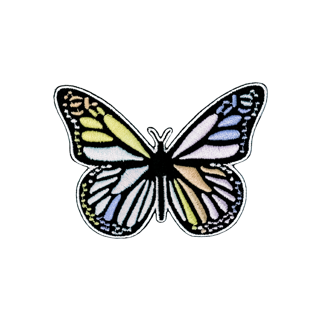 Rainbow Butterfly Patch