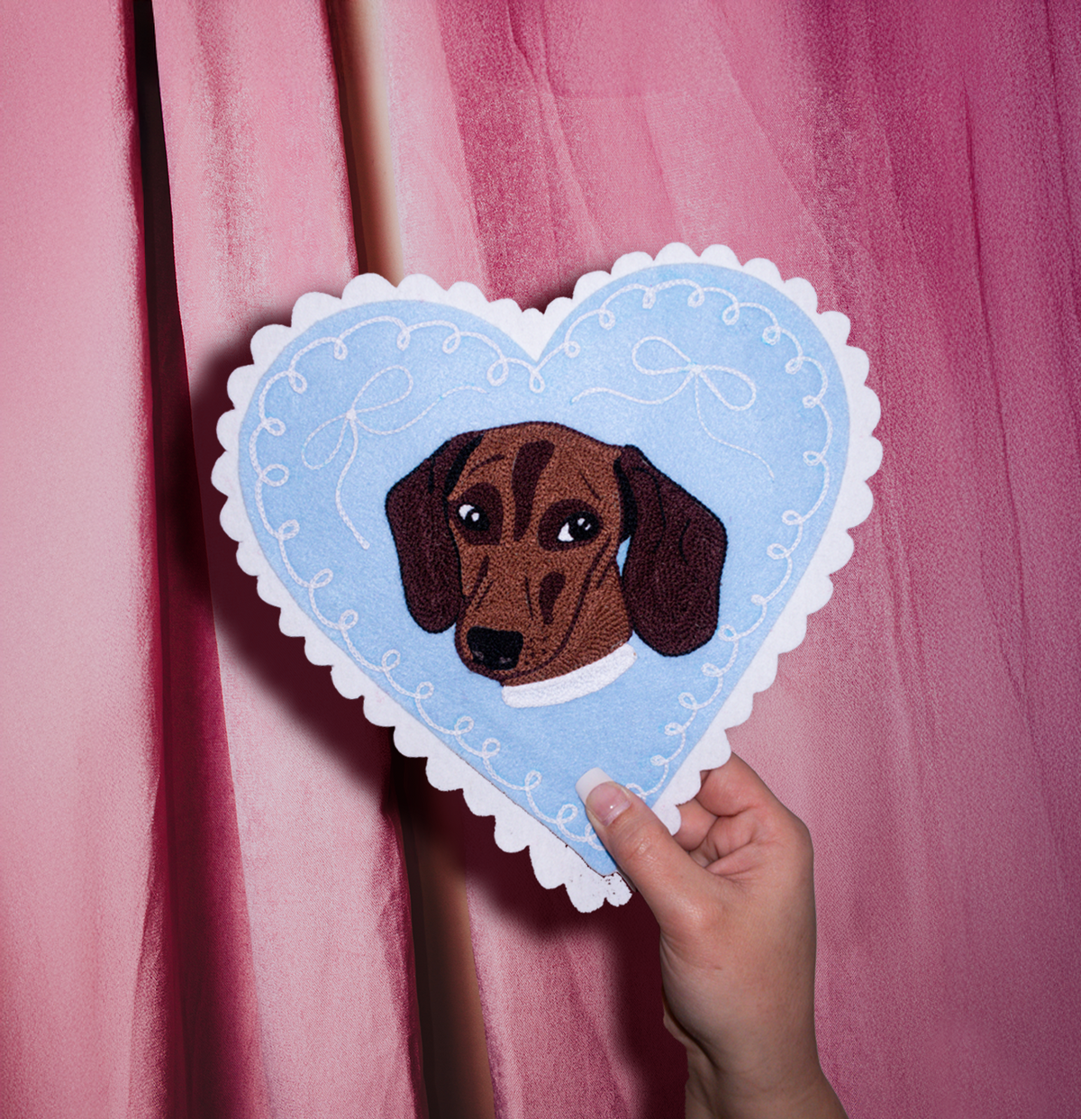 Custom Pet Valentine Hearts