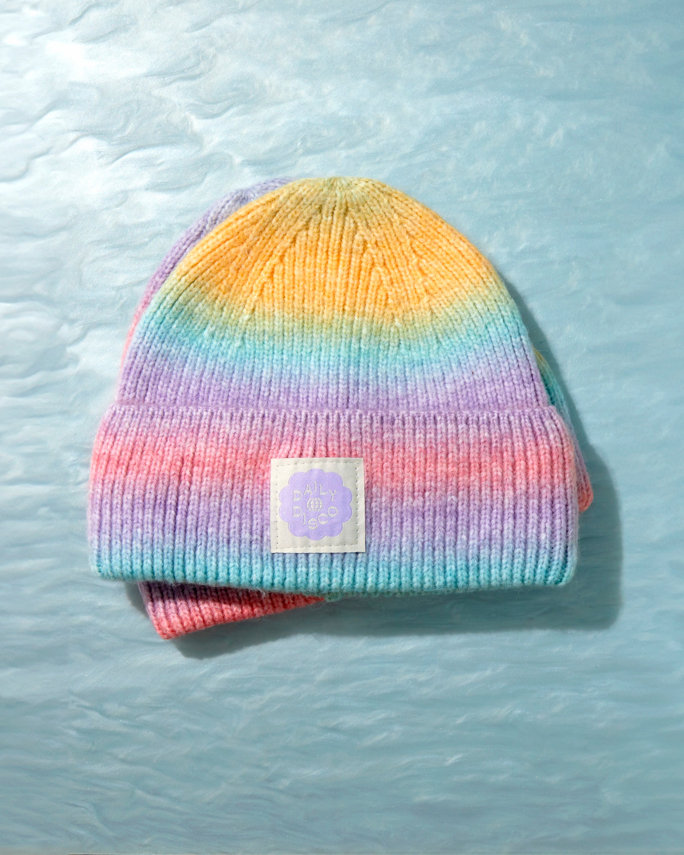 Rainbow Ombre Beanie - Daily Disco