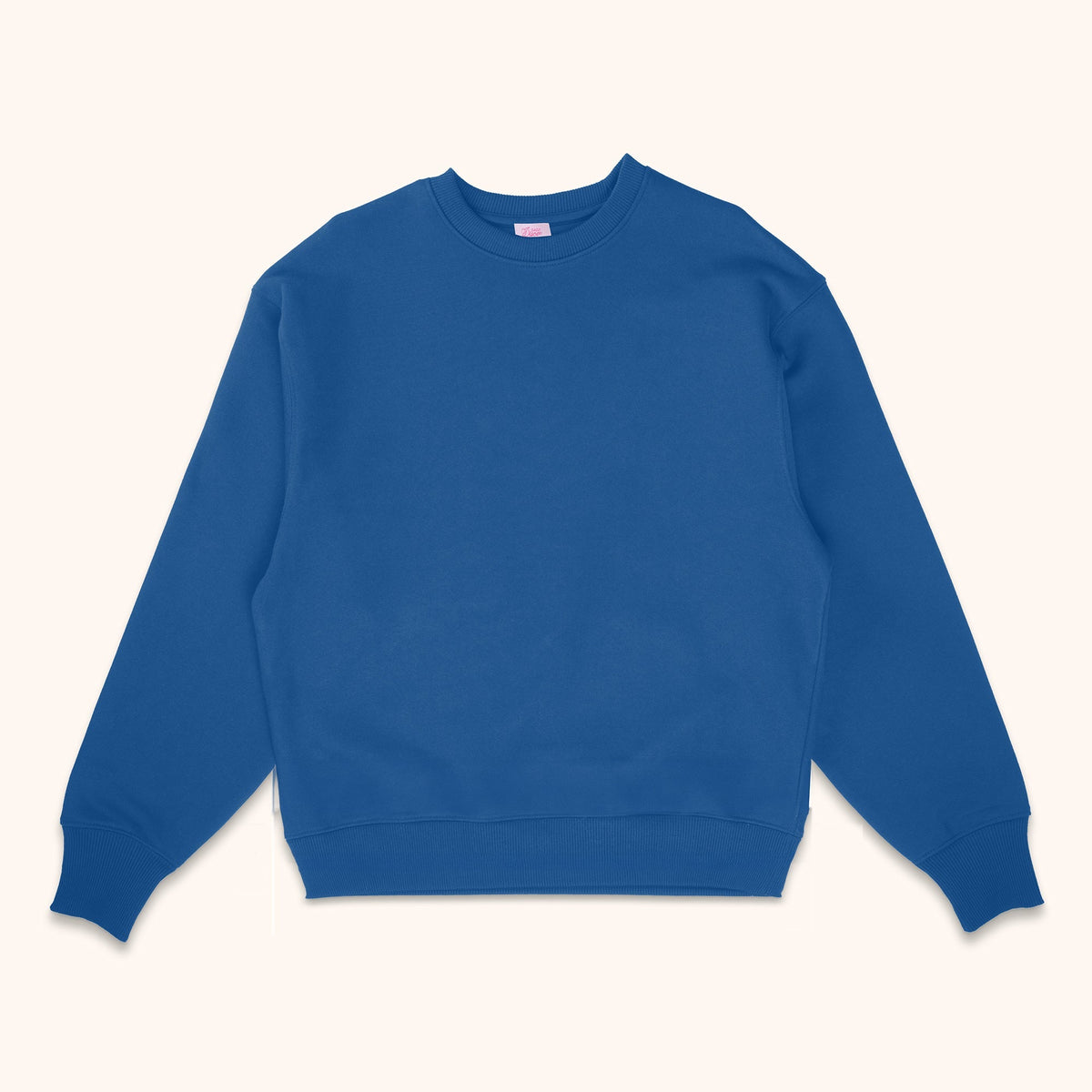 Embroidered Collar Custom Sweatshirt