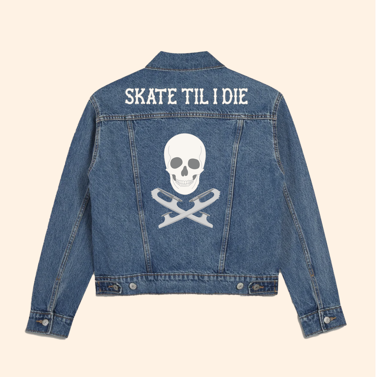 Skate Til I Die Chainstitch Jacket