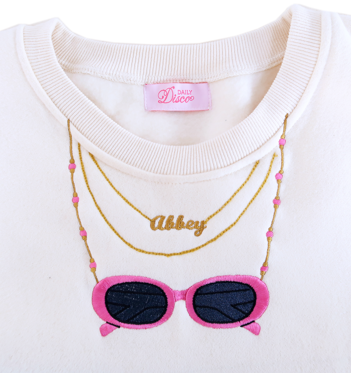 Sunglasses and Necklaces Sweatshirt