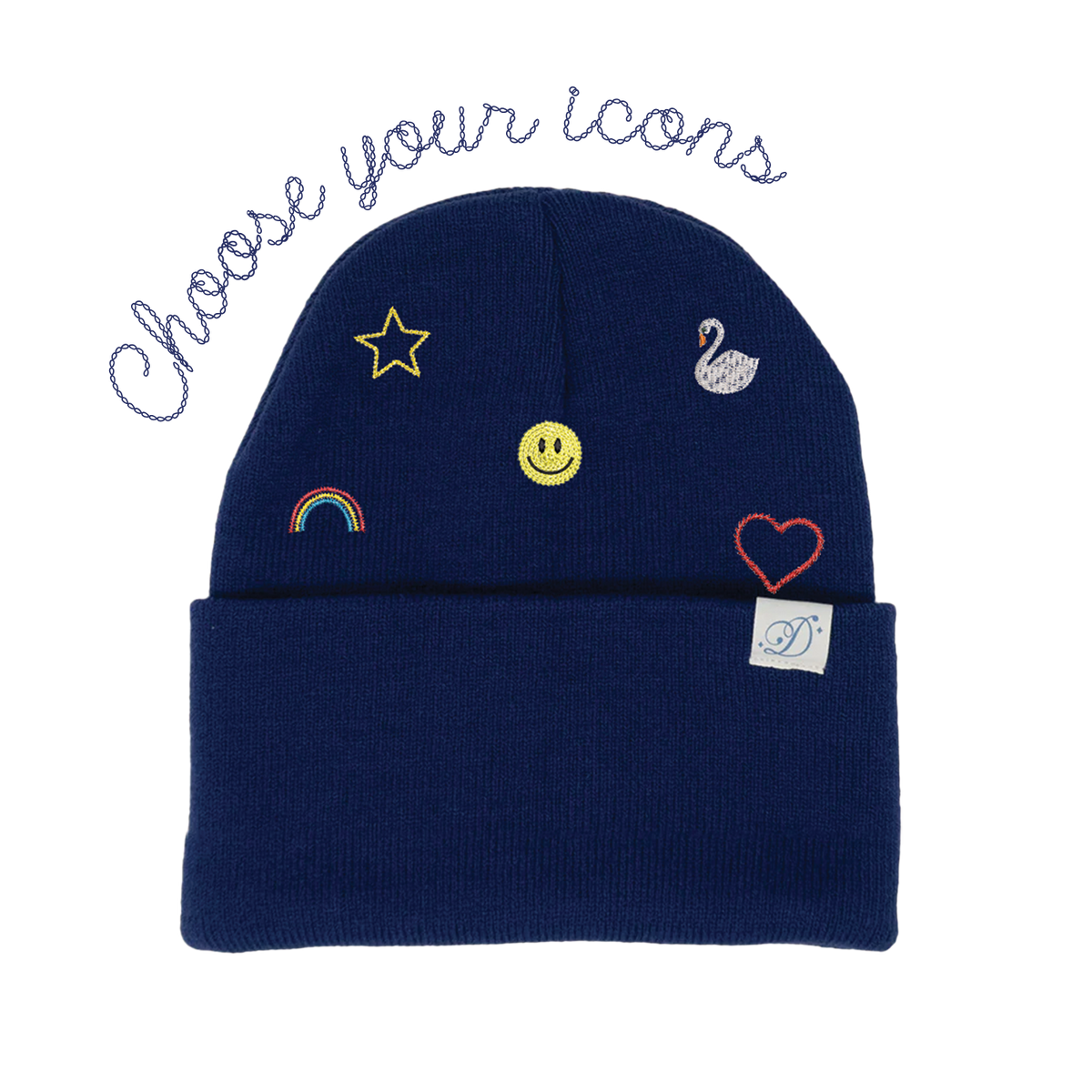 Custom Icon Beanie - All Over