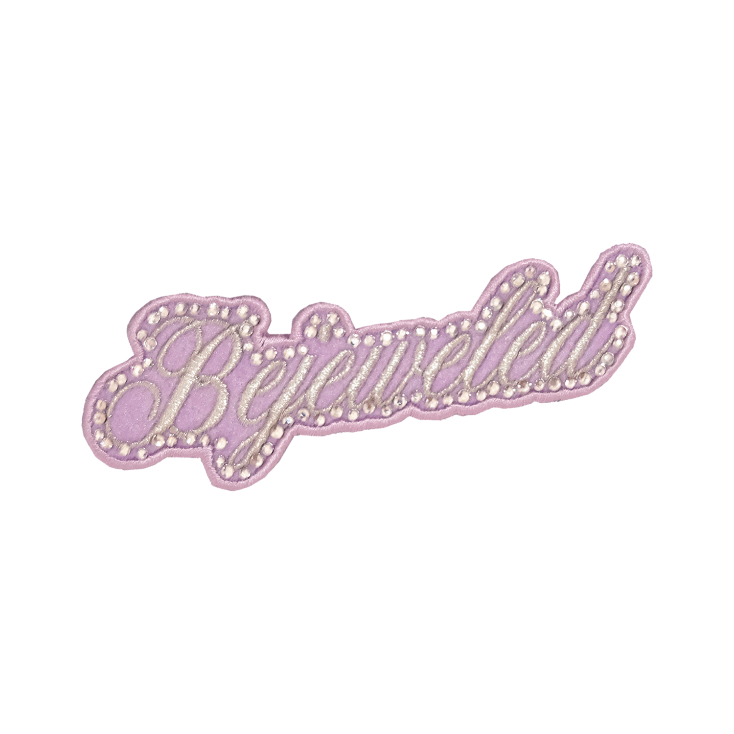 Custom Light Pink Heart Patch Personalized - Daily Disco