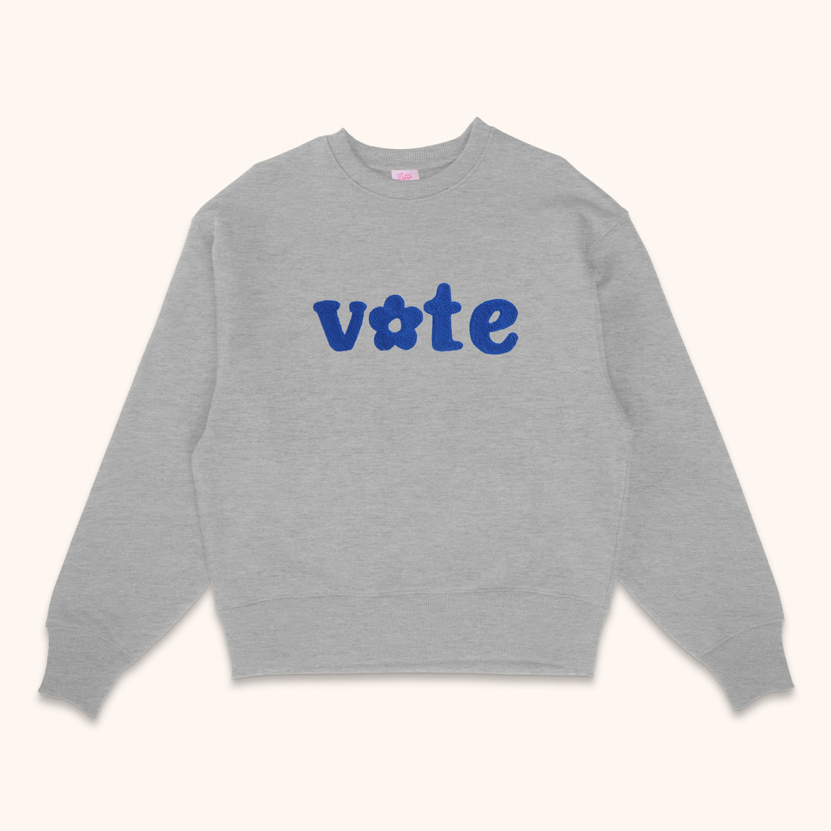 Vote Daisy Embroidered Sweatshirt