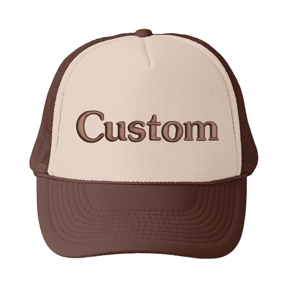 Custom Text Trucker Hats Daily Disco