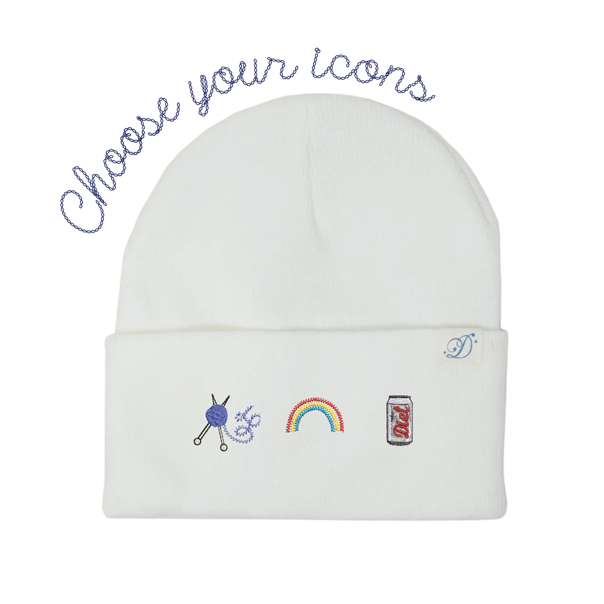 Custom Icon Beanie Cuff