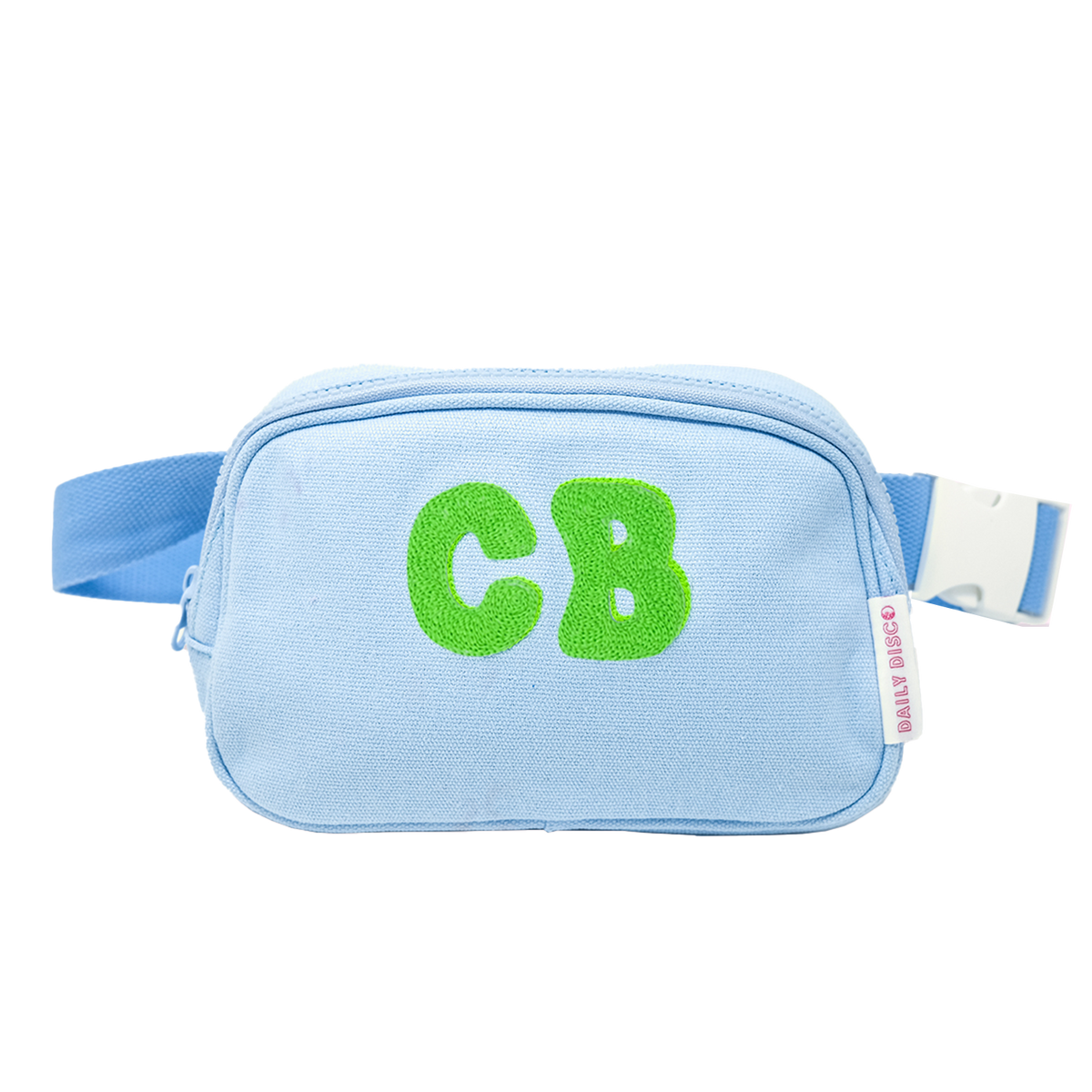 Personalized Fanny Pack- Light Blue