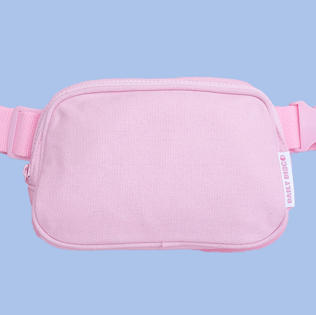 Light pink shop fanny pack