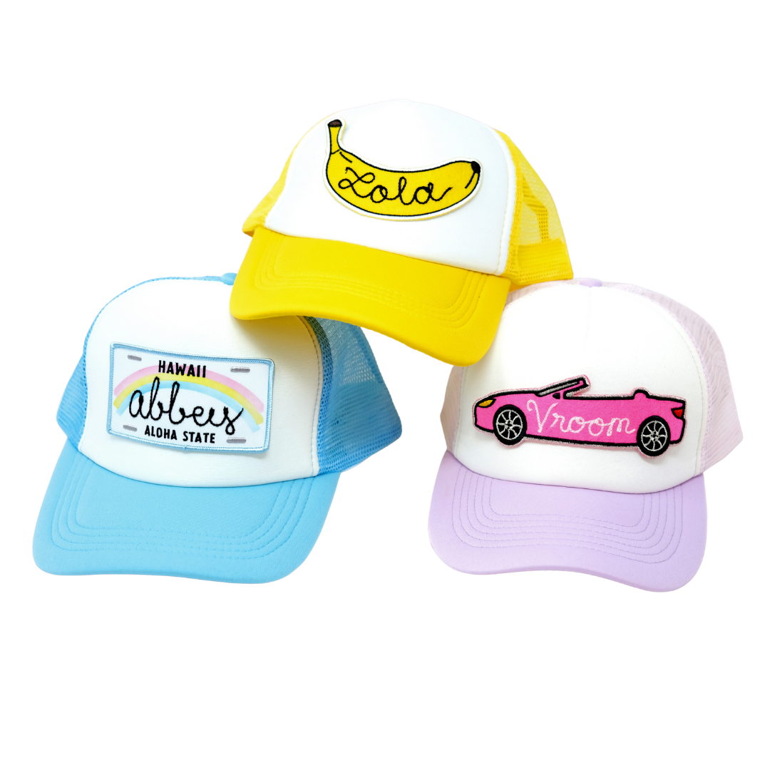 Personalized top trucker hats