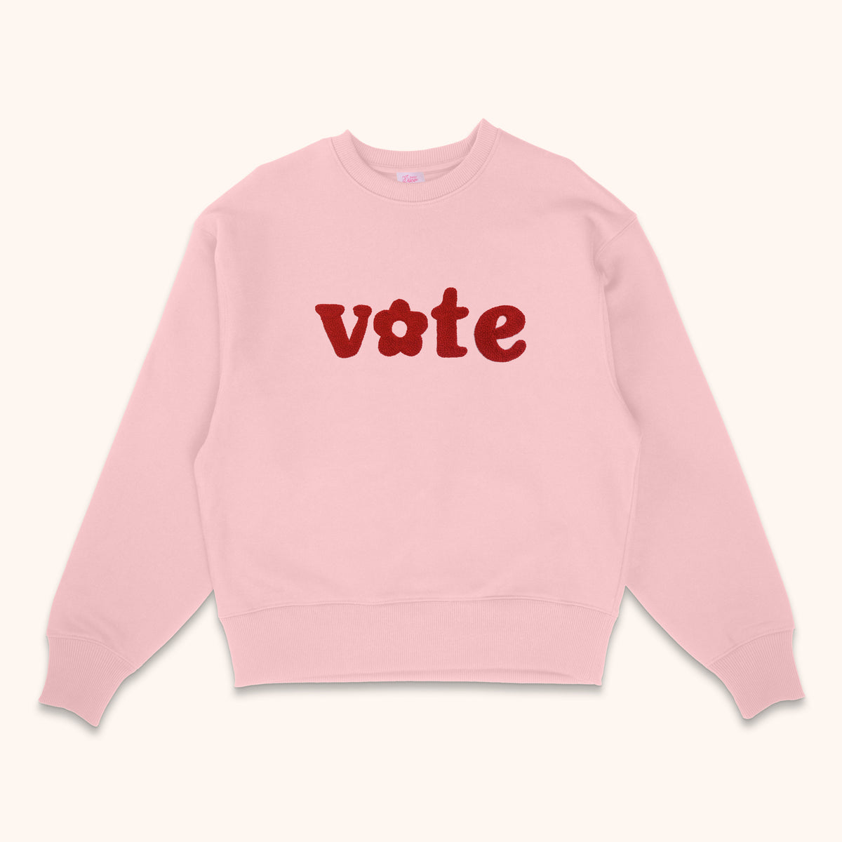 Vote Daisy Embroidered Sweatshirt