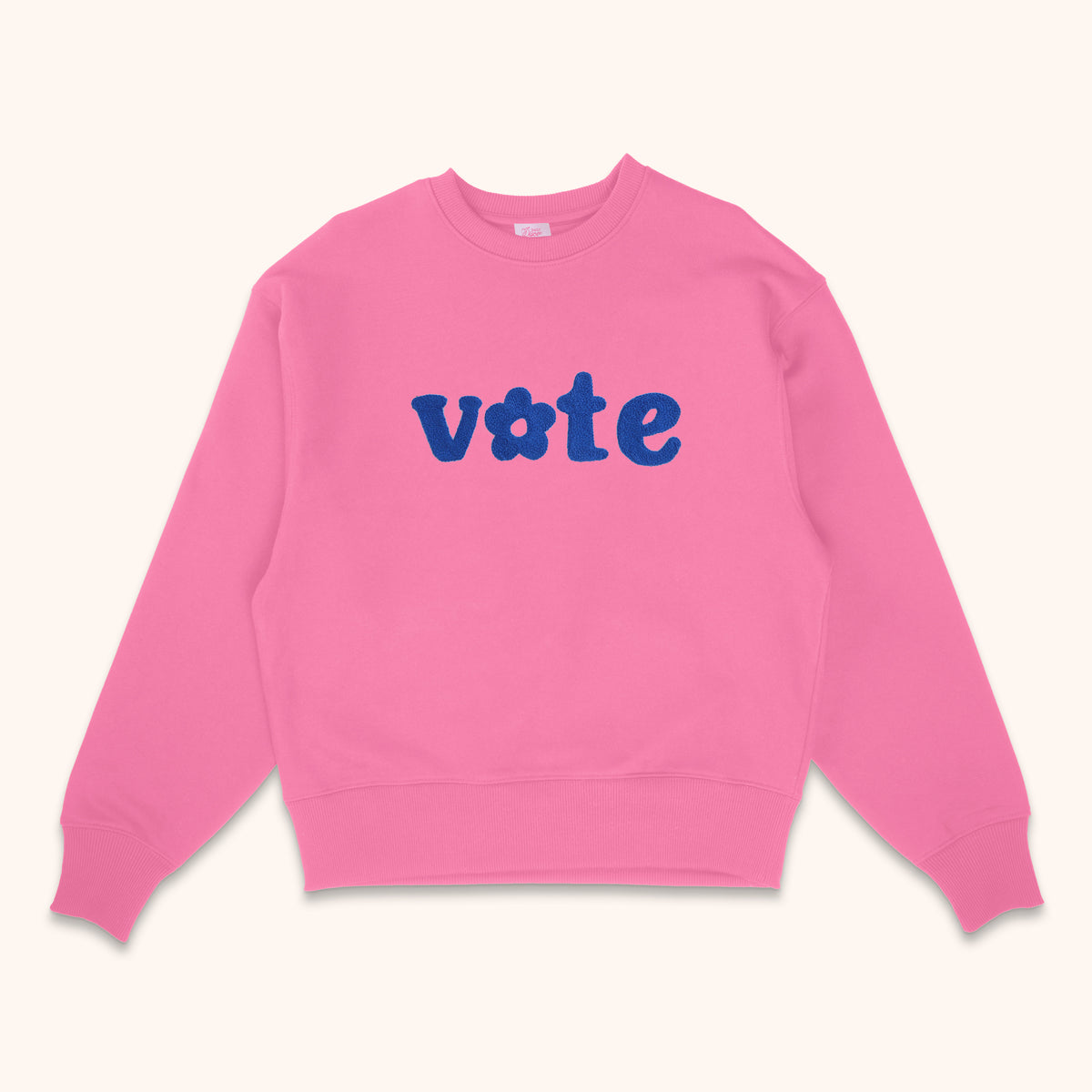 Vote Daisy Embroidered Sweatshirt