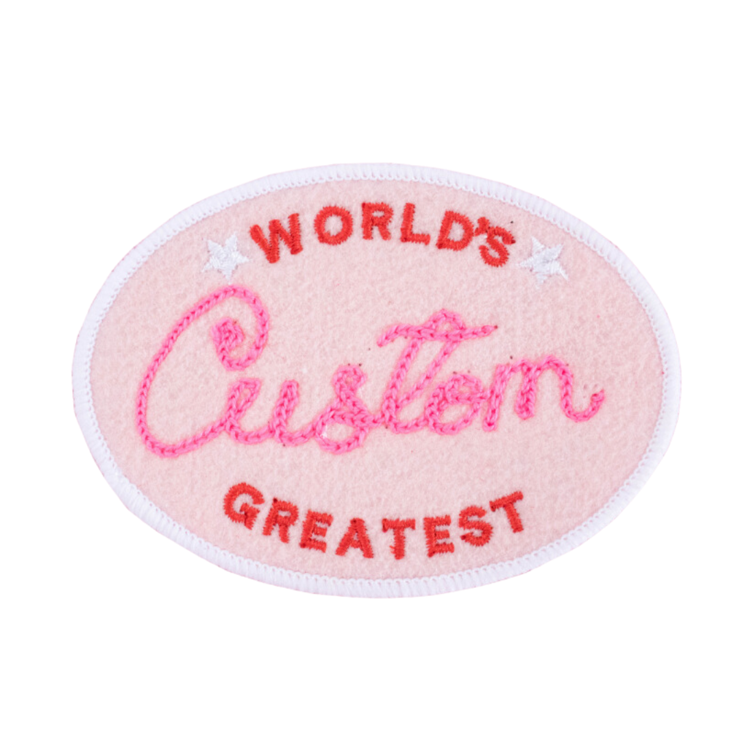 Custom Scalloped Heart Patch - Daily Disco