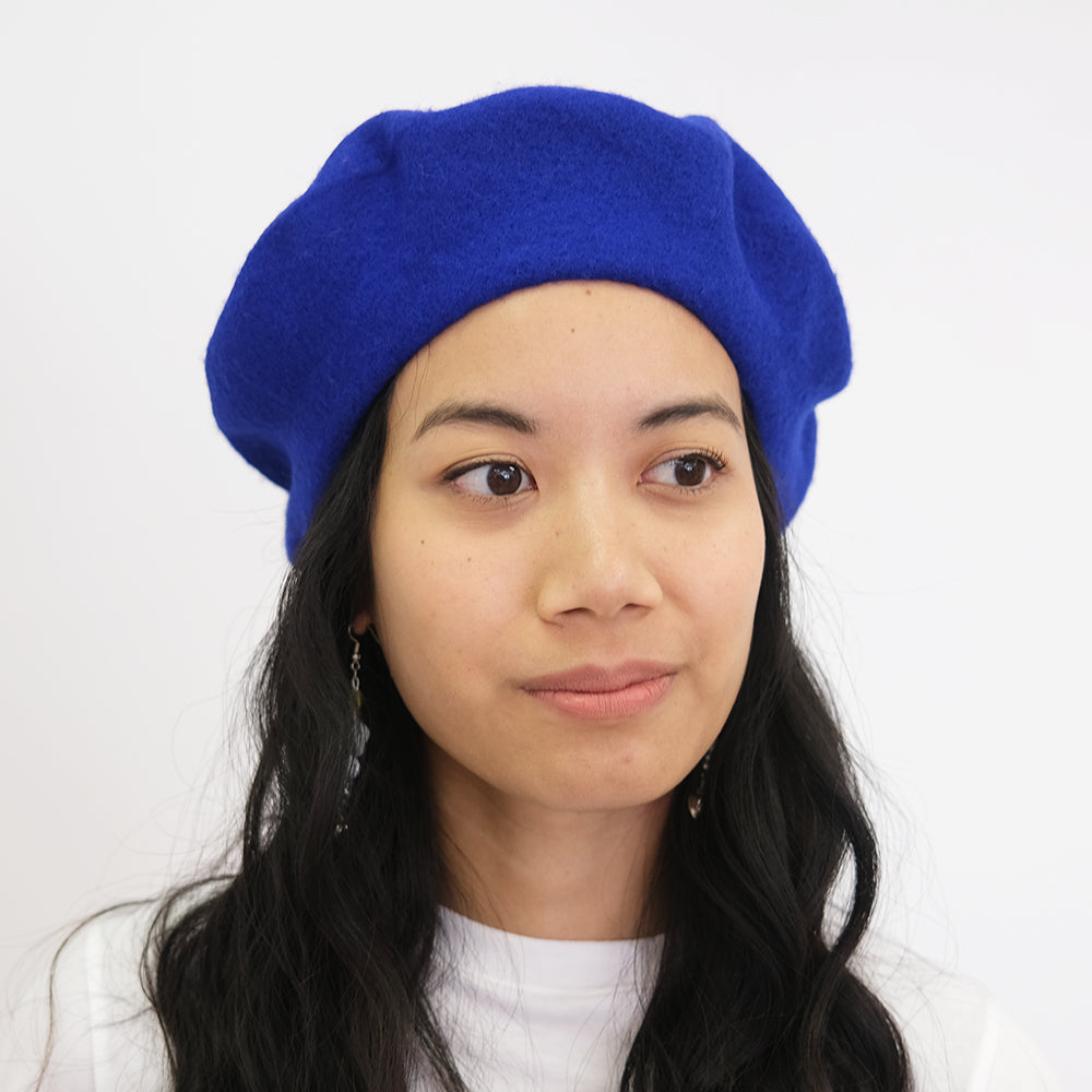Personalized Beret with Custom Chainstitch - Abbey Eilermann