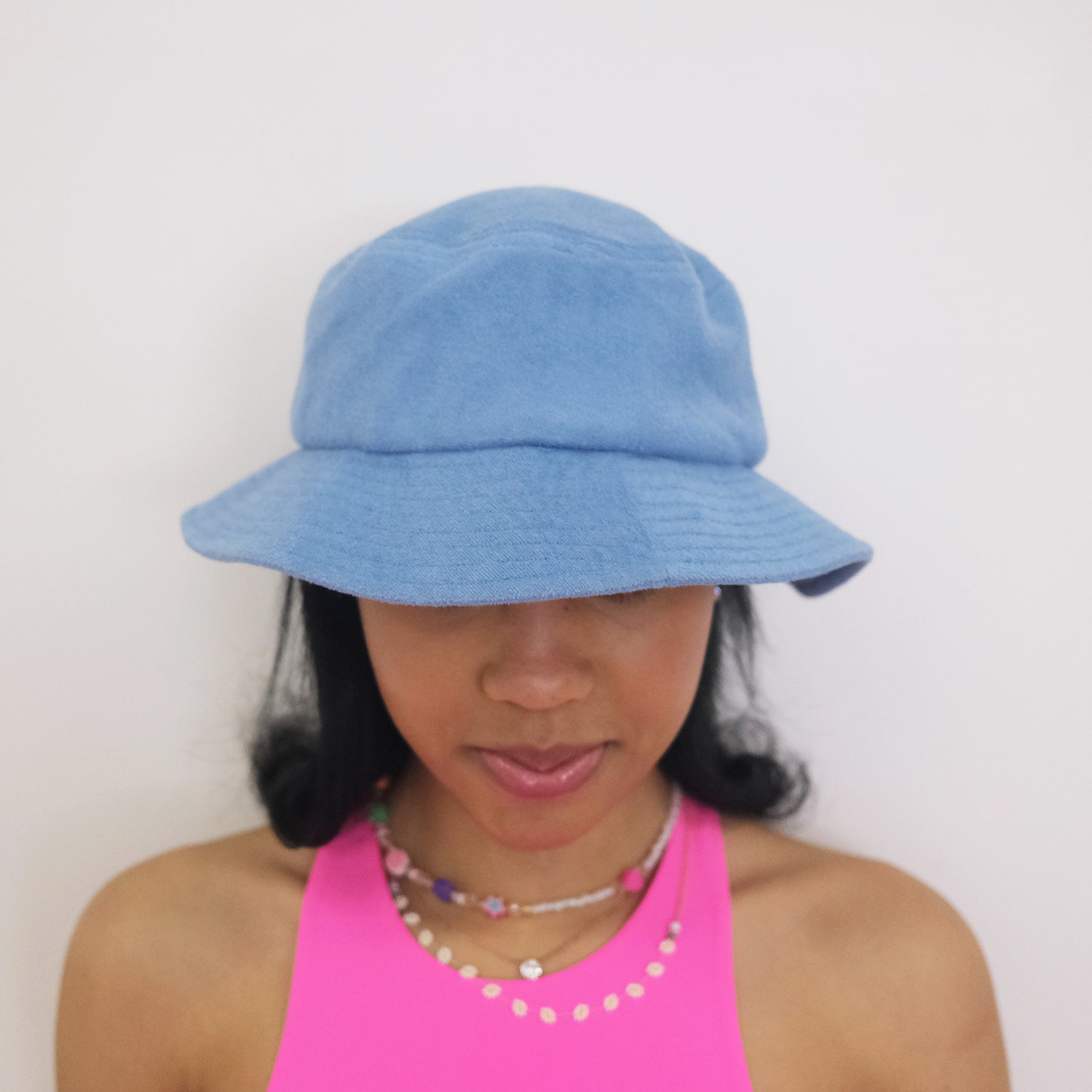 Terry Cloth Custom Patch Bucket Hat - Daily Disco
