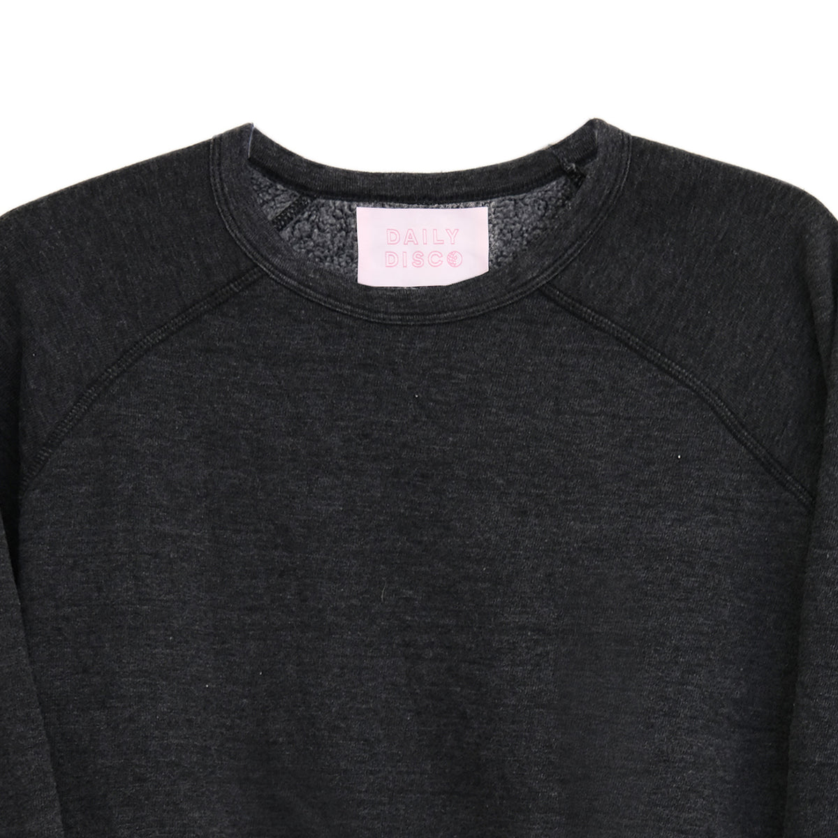 Custom Embroidered Crew Neck Sweatshirt | Black