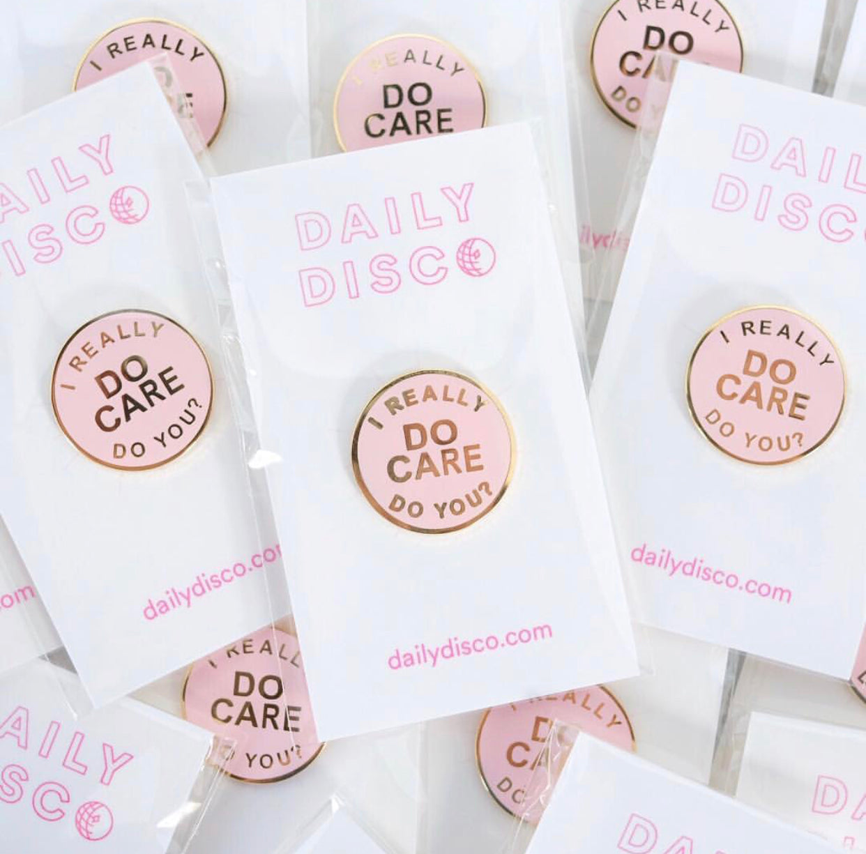 I Really Do Care, Do You? Pin - Abbey Eilermann