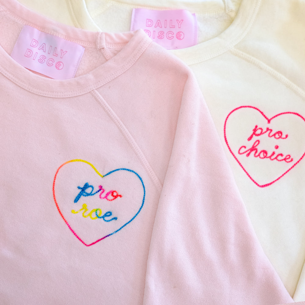 1973 Embroidered Crew Neck Sweatshirt
