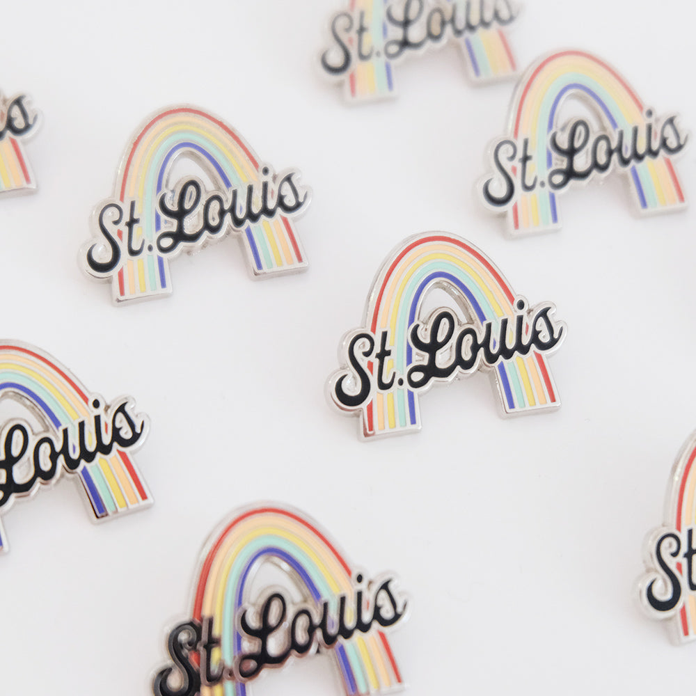 St Louis Rainbow Pin - Abbey Eilermann