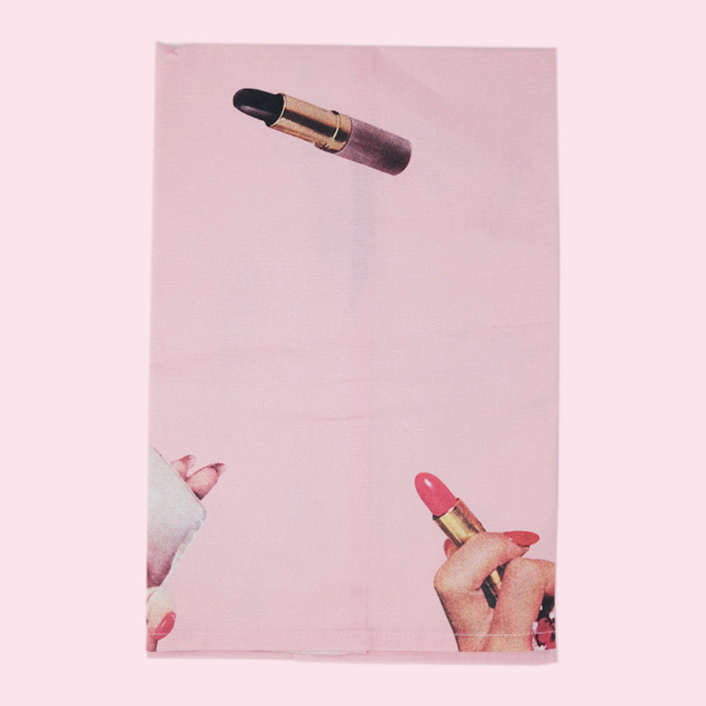 Lip Service  Tea Towel | Julia Walck x Daily Disco