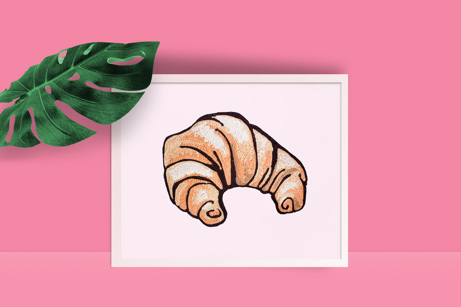 Croissant Art Print - Abbey Eilermann