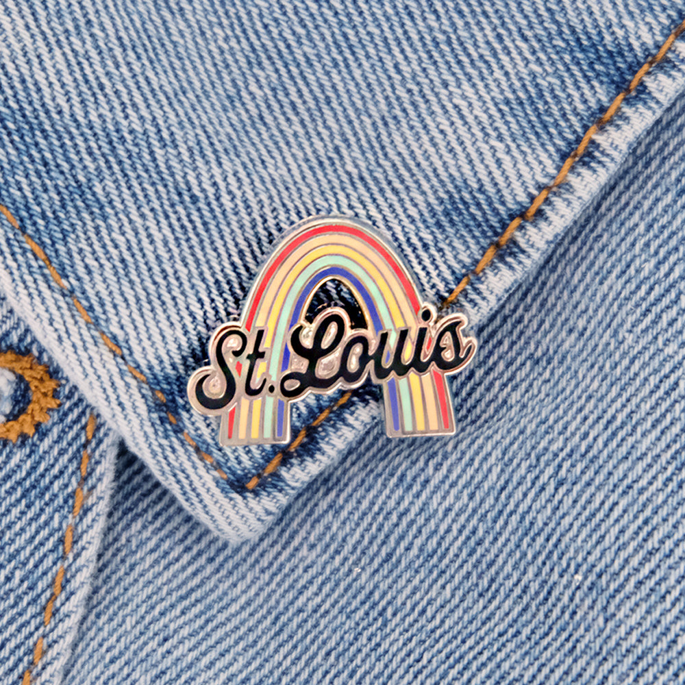 St Louis Rainbow Pin - Abbey Eilermann